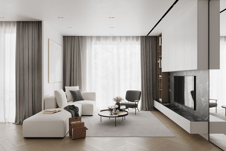 Đặc điểm nổi bật của thiết kế nội thất chung cư 77m2