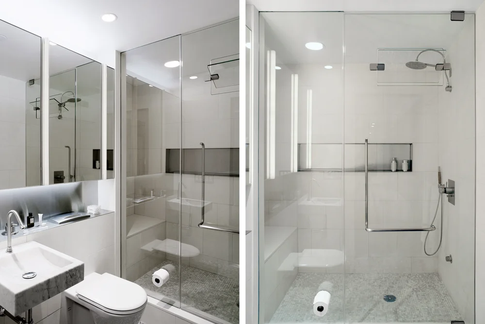 Mẫu thiết kế nội thất phòng tắm chung cư 87m2