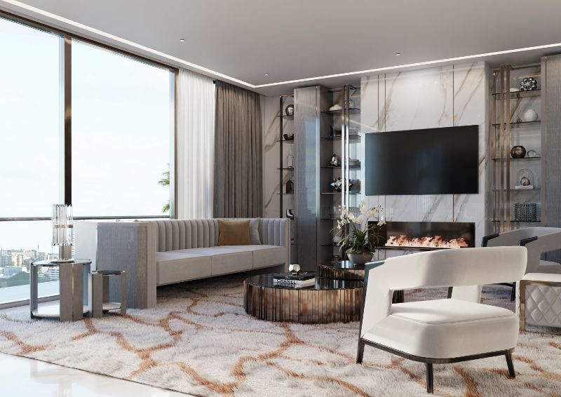 Những điểm cần cân nhắc khi thiết kế nội thất chung cư 87m2