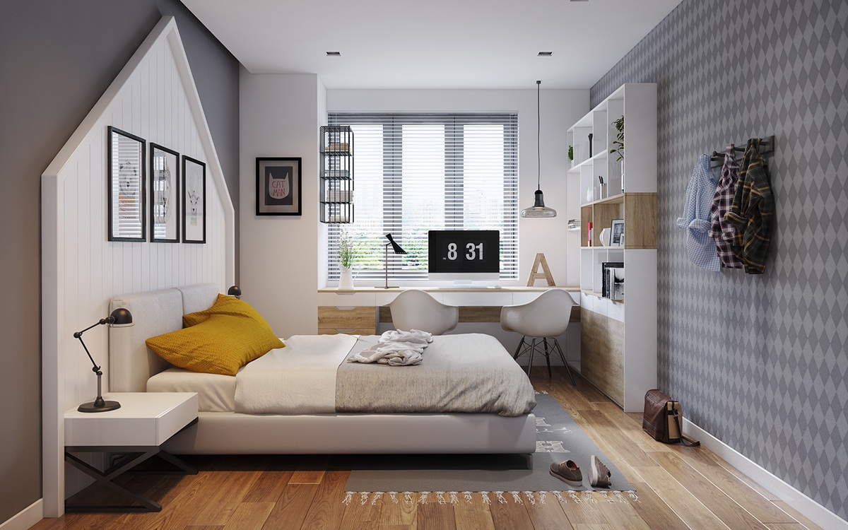 TOP 15+ Mẫu Thiết Kế Phòng Ngủ 9m2 Đẹp Không Thể Bỏ Lỡ