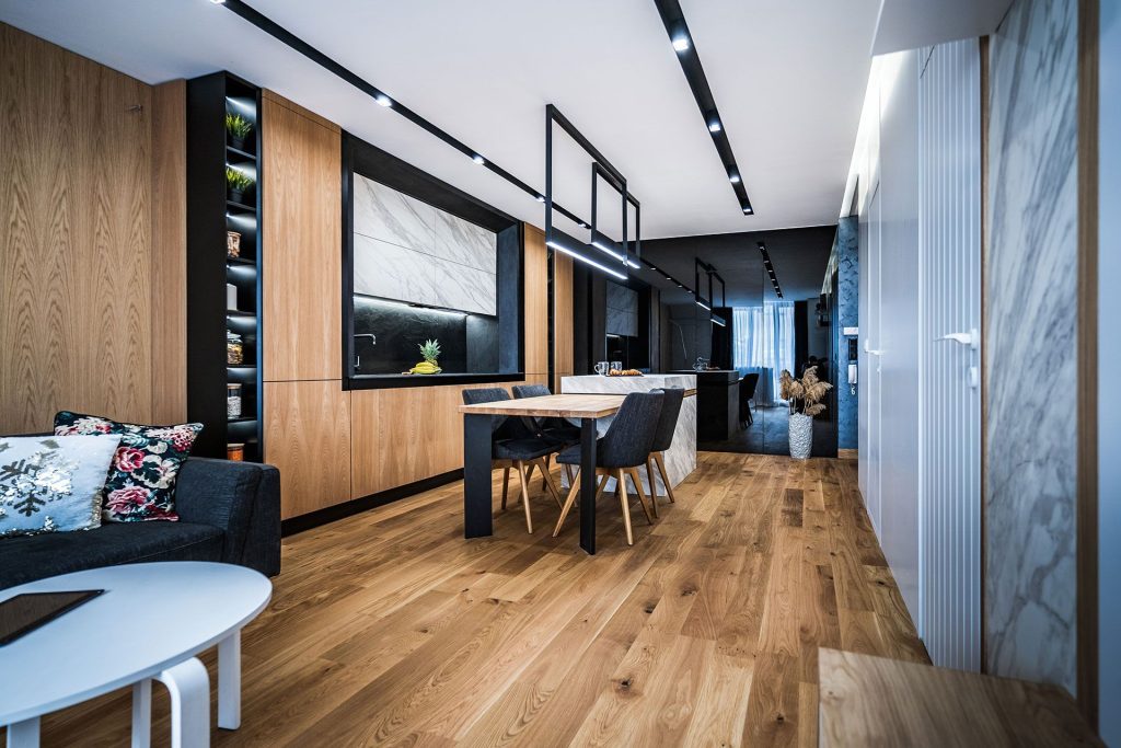 Thiết kế nội thất căn hộ 120m2 cho gia đình đông thành viên