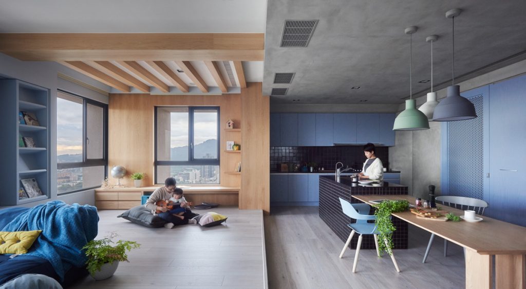 Thiết kế nội thất căn hộ 120m2 cho gia đình nhỏ