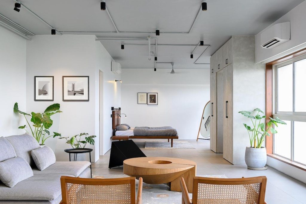 Thiết kế nội thất căn hộ 120m2 cho người độc thân