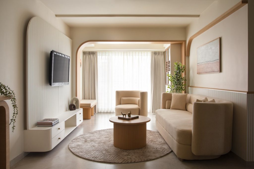 Thiết kế nội thất căn hộ 120m2 theo phong cách Japandi