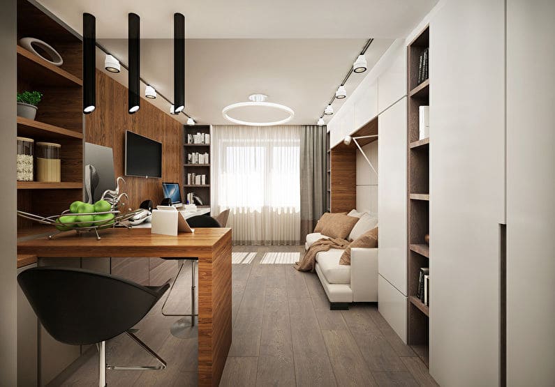 Thiết kế nội thất căn hộ 25m2 phong cách Luxury
