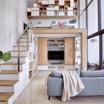 Thiết kế nội thất căn hộ 35m2 có gác lửng