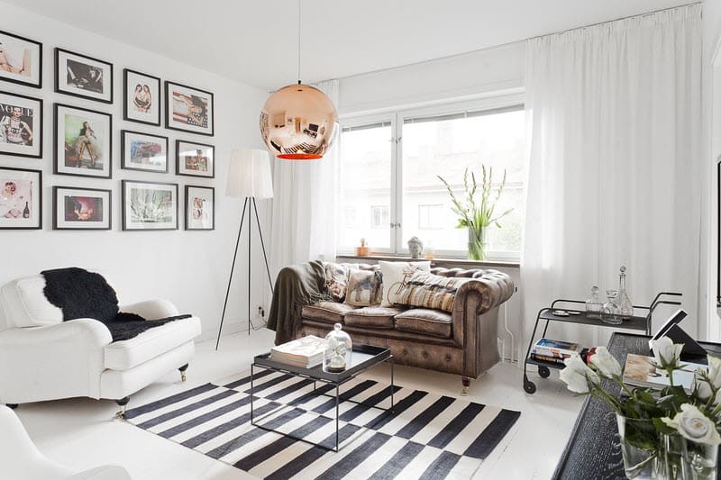 Thiết kế nội thất căn hộ 35m2 phong cách Bắc Âu