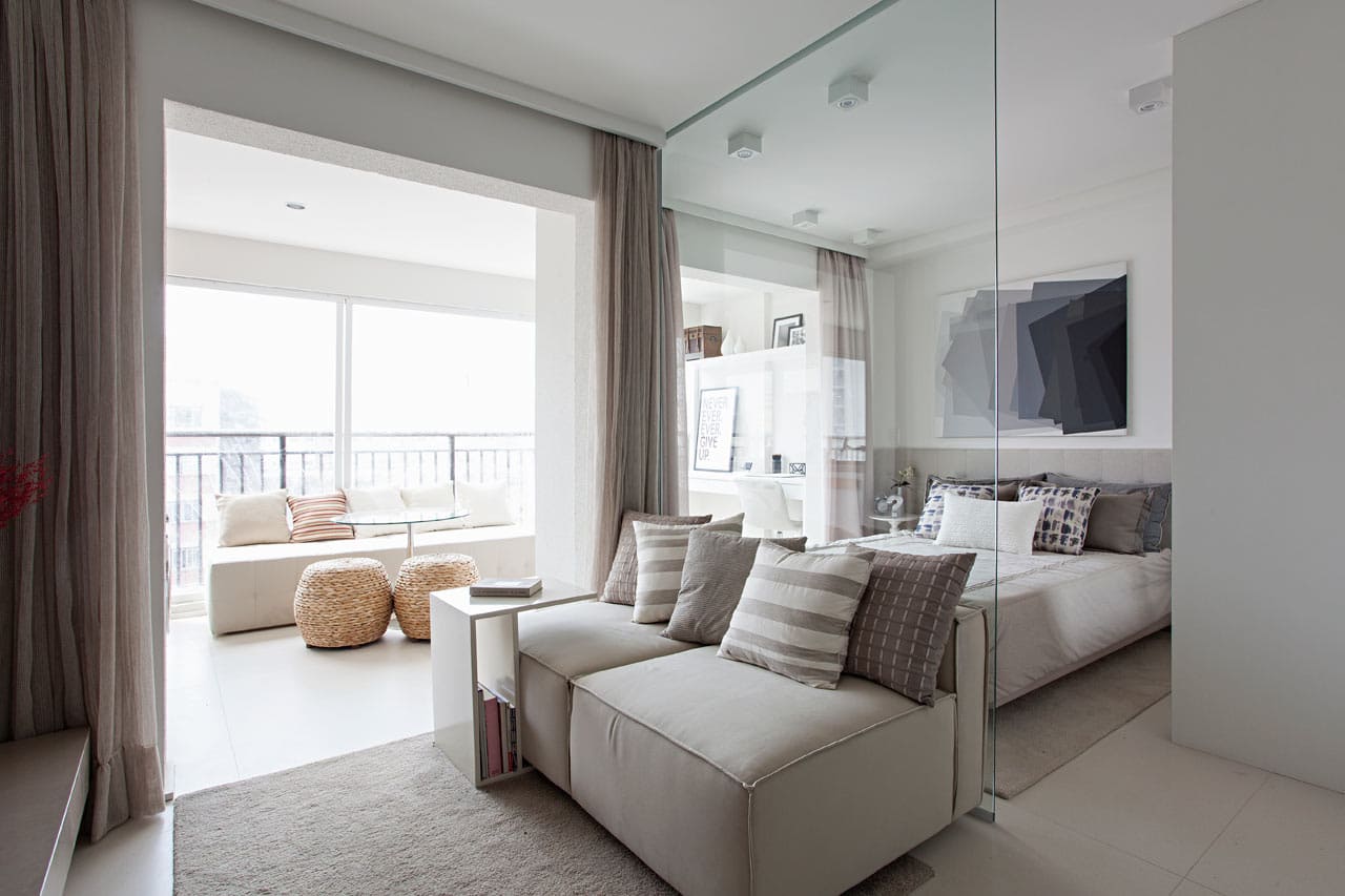 Thiết kế nội thất căn hộ 35m2 phong cách Luxury
