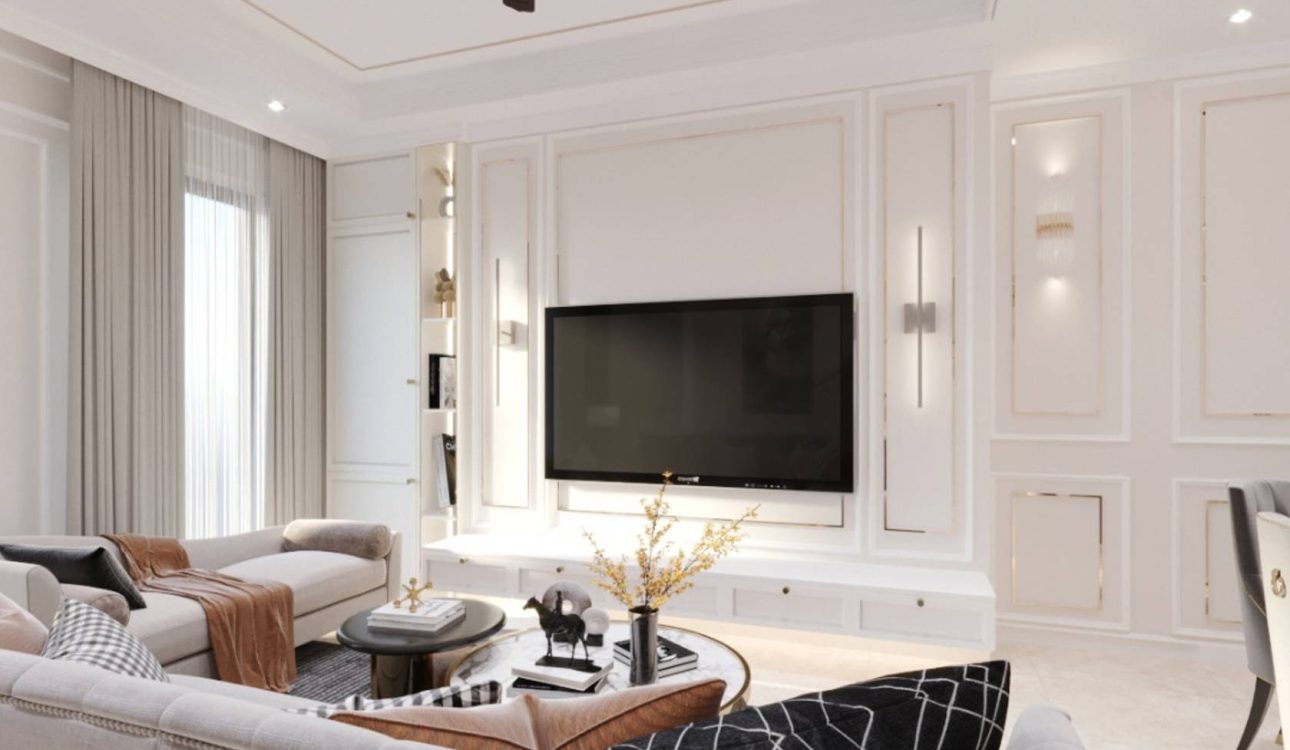 Thiết kế nội thất căn hộ 46m2 phong cách Châu Âu
