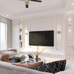 Thiết kế nội thất căn hộ 46m2 phong cách Châu Âu
