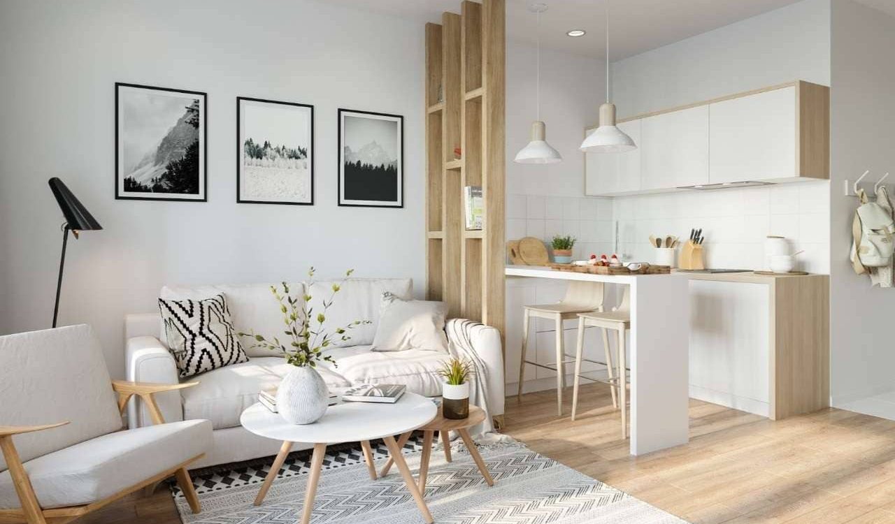 Thiết kế nội thất căn hộ mini 20m2 cho sinh viên