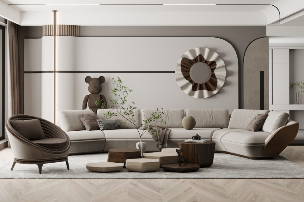 Thiết kế nội thất chung cư 105m2 theo phong cách Cổ Điển