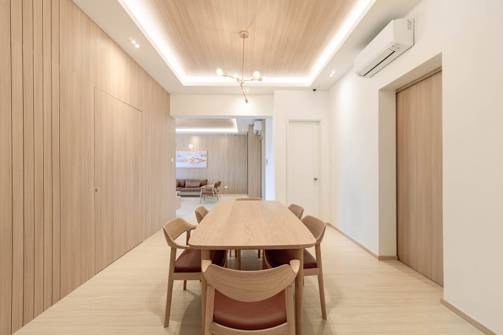 Thiết kế nội thất chung cư 130m2 theo phong cách Japandi