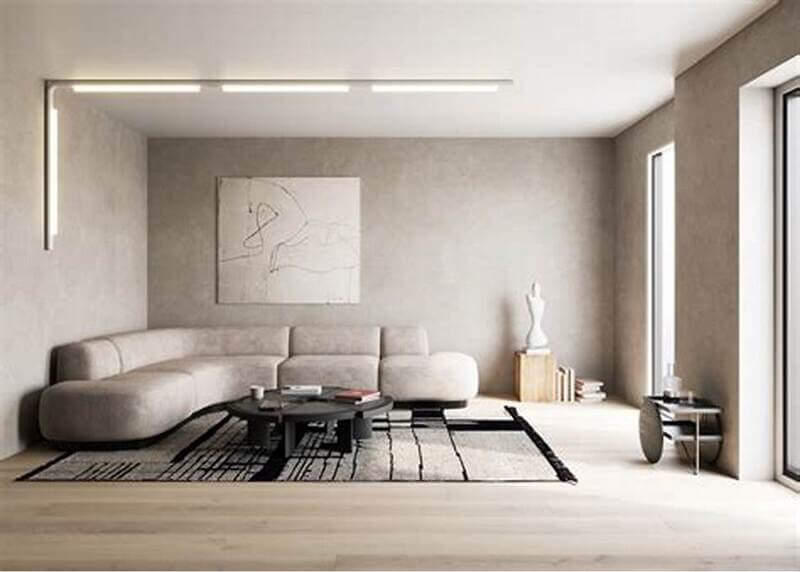 Thiết kế nội thất chung cư 130m2 theo phong cách Tối Giản