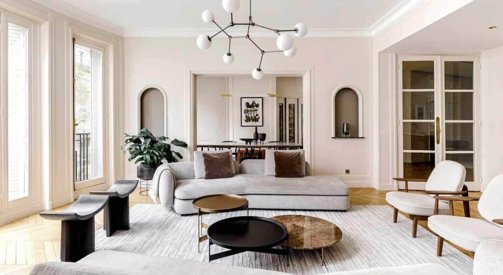 Thiết kế nội thất chung cư 62m2 theo phong cách tối giản