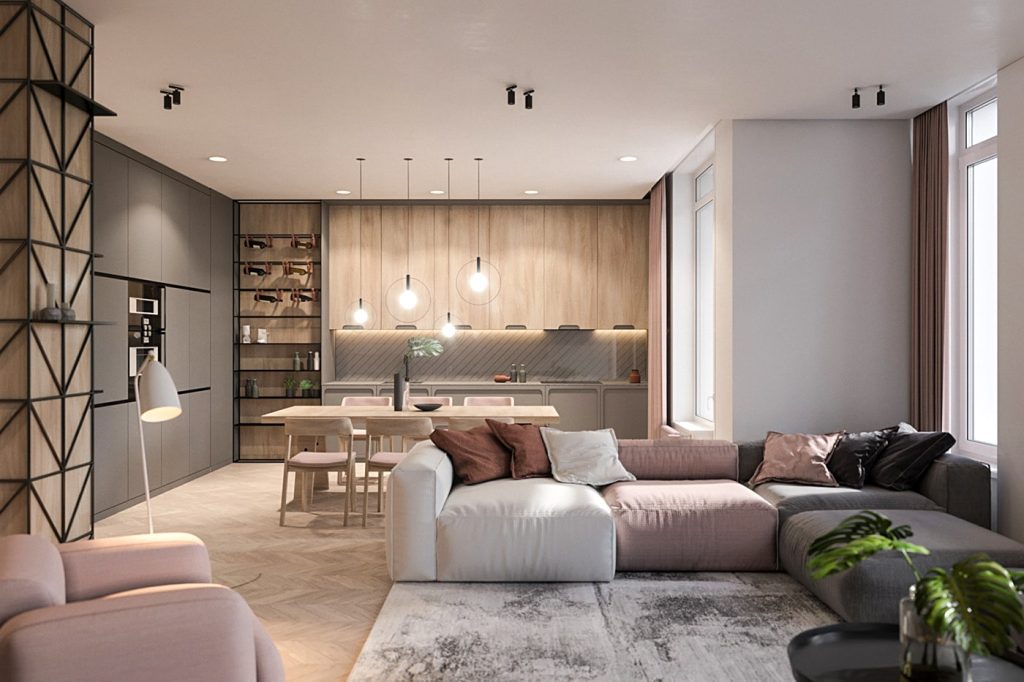 Thiết kế nội thất chung cư 63m2 theo phong cách bắc âu