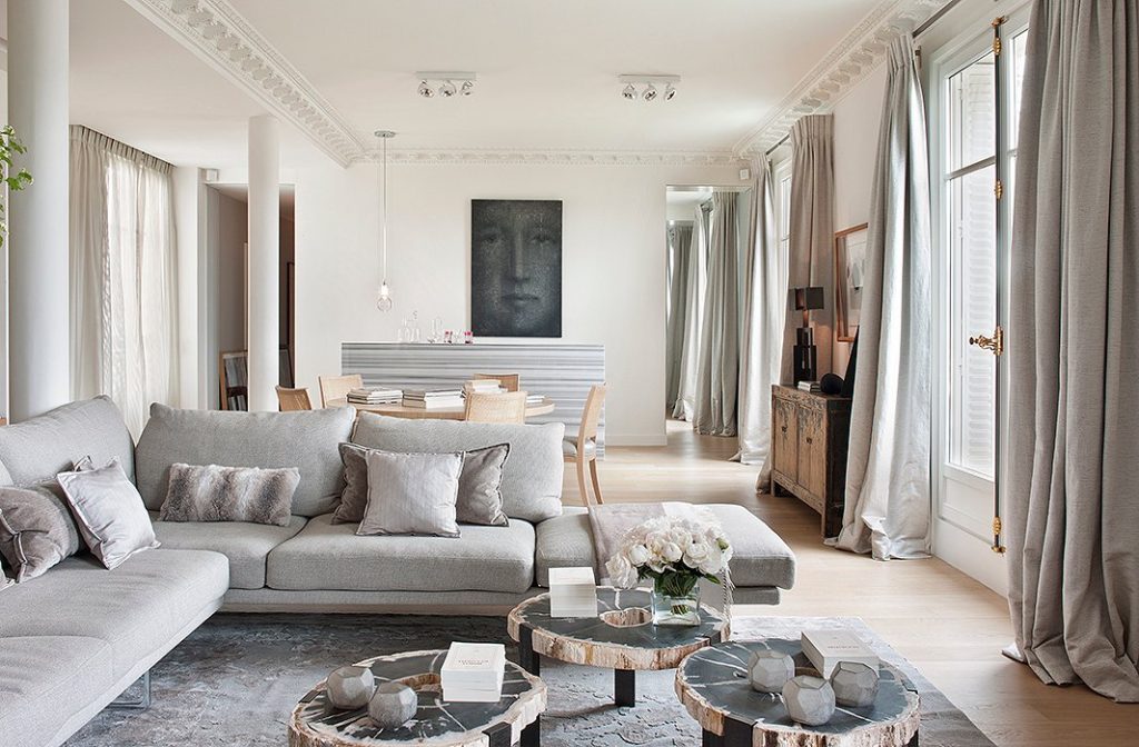 Thiết kế nội thất chung cư 63m2 theo phong cách châu âu