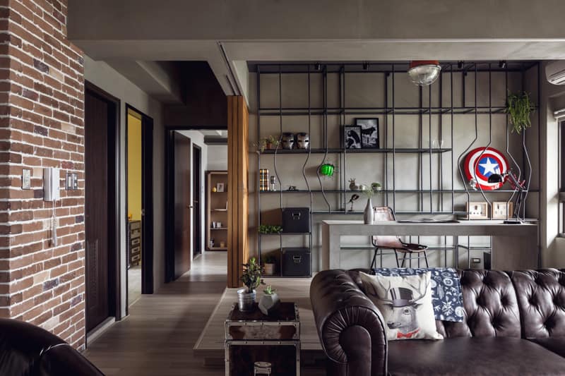 Thiết kế nội thất chung cư 63m2 theo phong cách công nghiệp