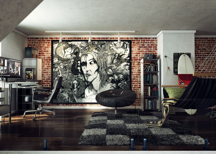 Thiết kế nội thất chung cư 76m2 làm việc tại nhà