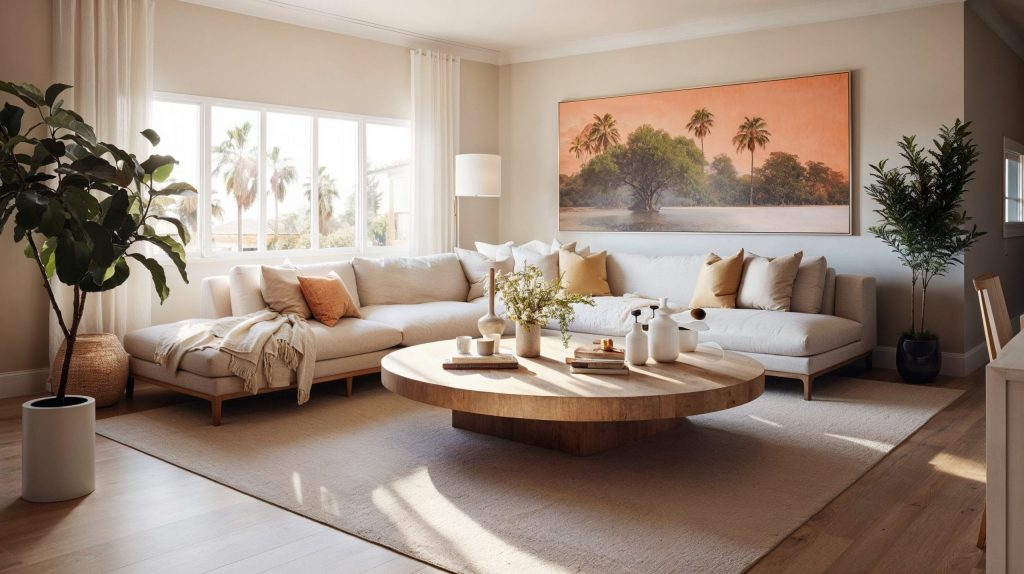 Thiết kế nội thất chung cư 78m2 theo phong cách boho-chic