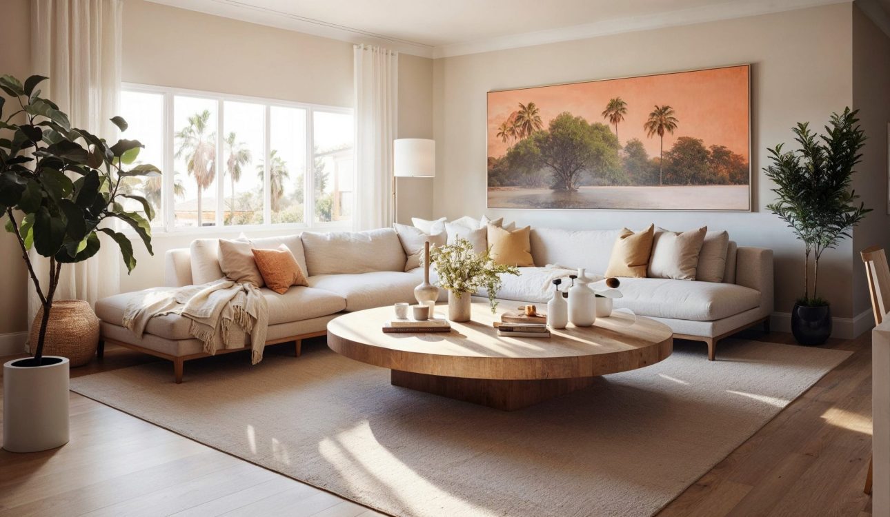 Thiết kế nội thất chung cư 78m2 theo phong cách boho-chic