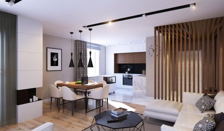 Thiết kế nội thất căn hộ 53m2 phong cách Bắc Âu