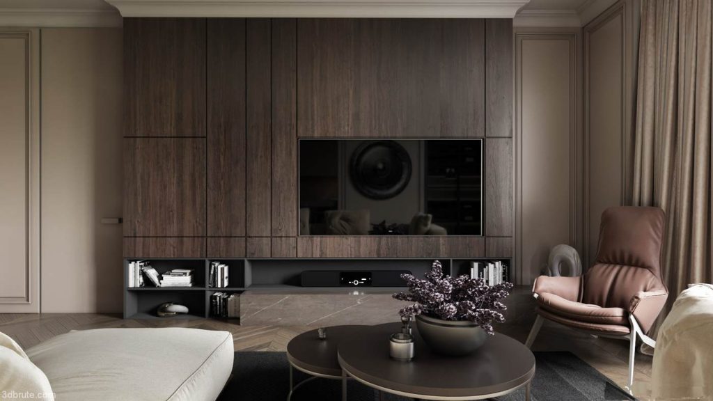 Thiết kế nội thất chung cư 85m2 theo phong cách luxury
