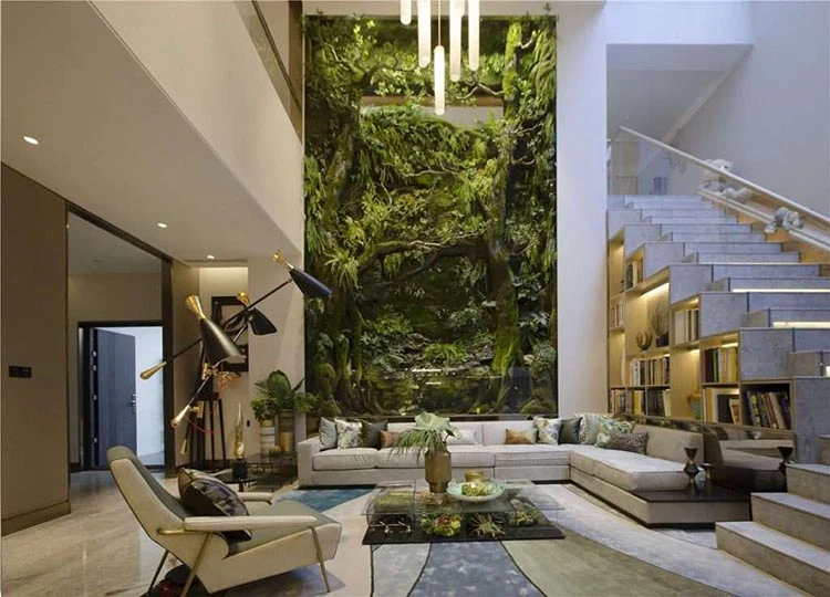 Thiết kế nội thất chung cư 85m2 theo phong cách xanh
