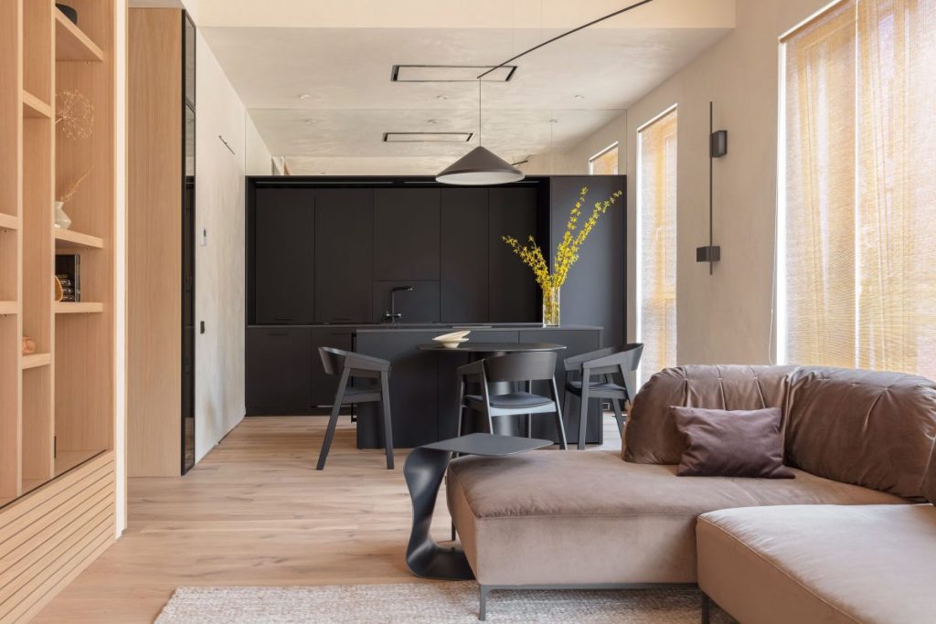Thiết kế nội thất chung cư 86m2 phong cách Japandi