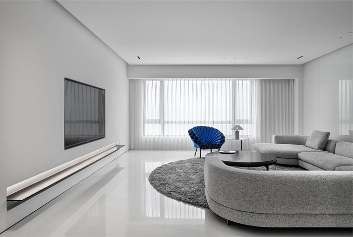 Thiết kế nội thất chung cư 86m2 phong cách Tối Giản