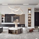 Thiết kế nội thất chung cư 96m2 theo phong cách Hiện Đại