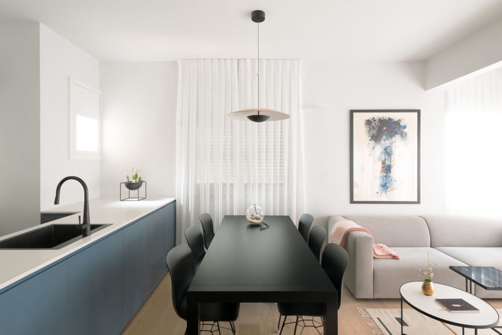 Thiết kế nội thất phòng bếp chung cư 72m2