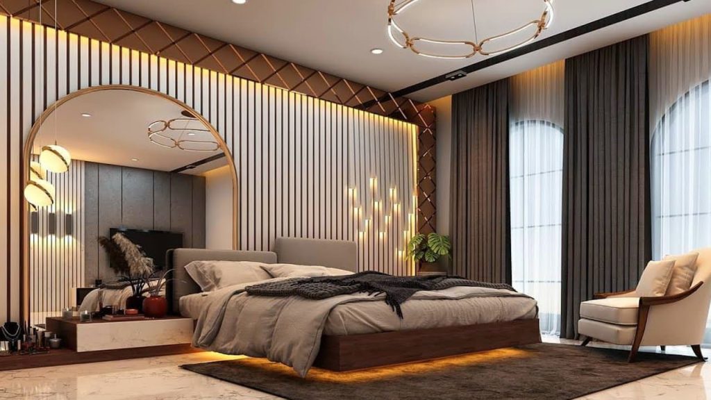 Thiết kế nội thất phòng ngủ chung cư 130m2
