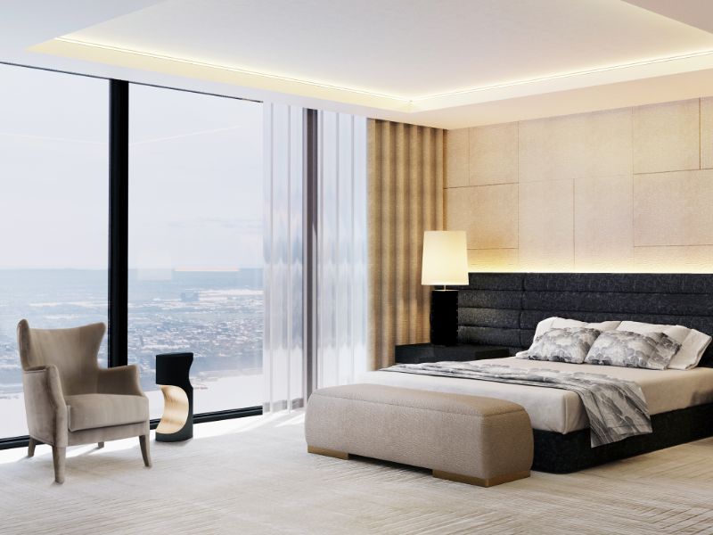 Thiết kế nội thất phòng ngủ chung cư 86m2