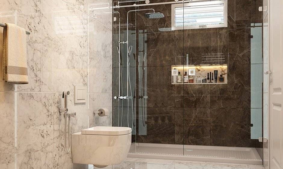 Thiết kế nội thất phòng tắm chung cư 150m2