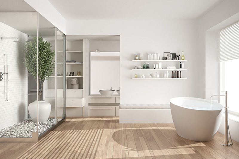 Thiết kế nội thất phòng tắm chung cư 78m2
