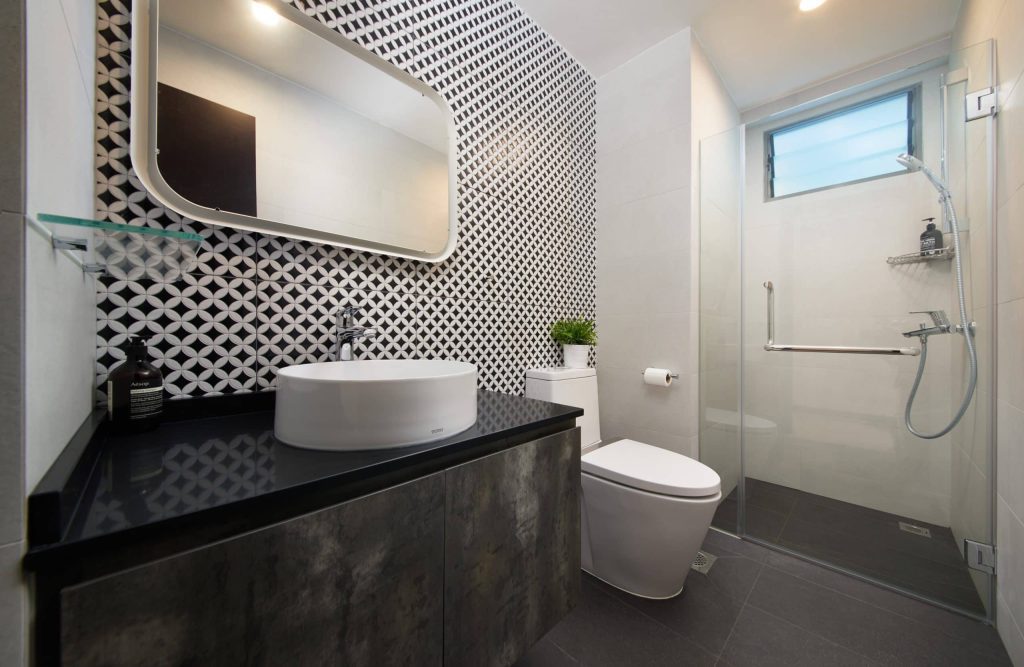 Thiết kế nội thất phòng tắm chung cư 86m2