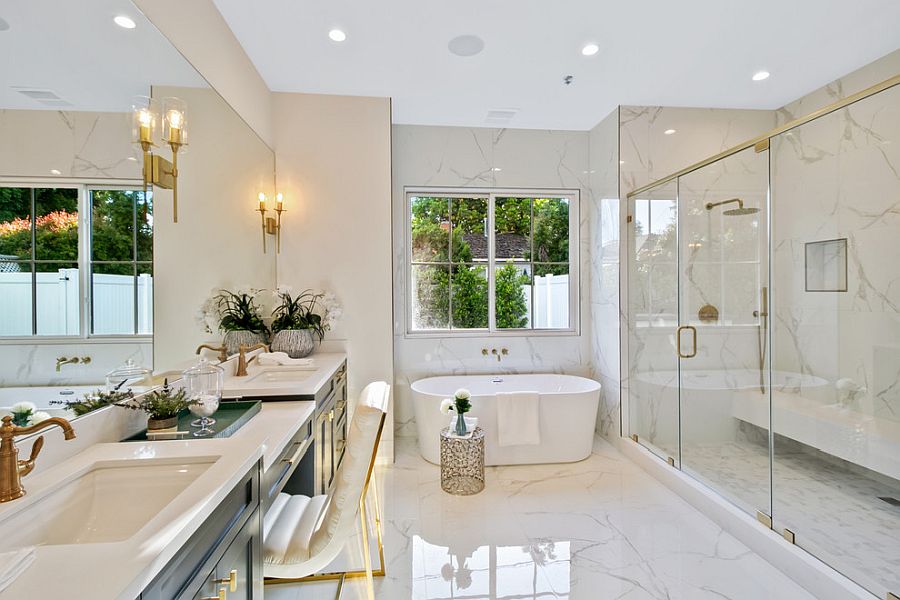 Thiết kế nội thất phòng tắm chung cư 96m2