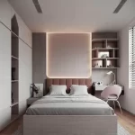 Thiết kế phòng ngủ 10m2 đơn giản ít nội thất