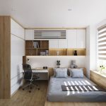 Thiết kế phòng ngủ 7m2 phong cách Hiện Đại
