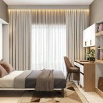 Thiết kế phòng ngủ 12m2 tích hợp làm việc
