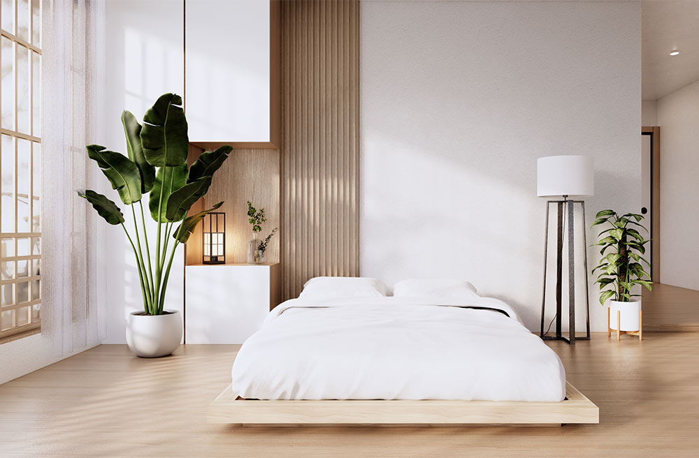 Thiết kế phòng ngủ 16m2 phong cách Tối Giản