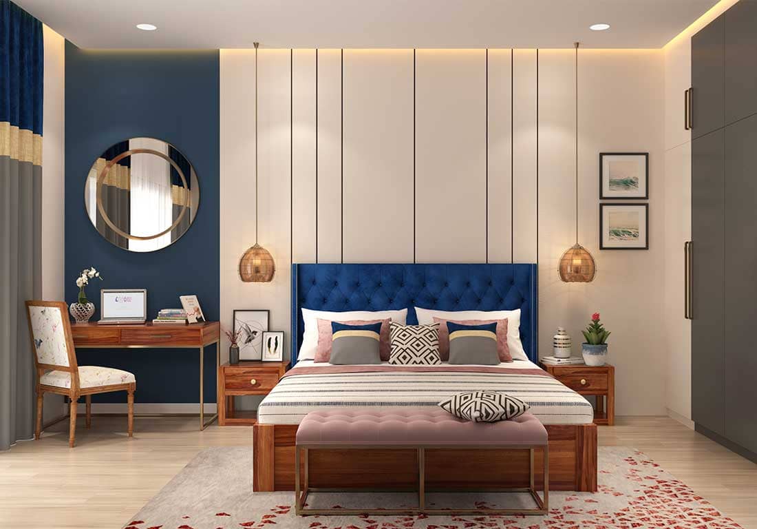 Thiết kế phòng ngủ 20m2 phong cách Hiện Đại