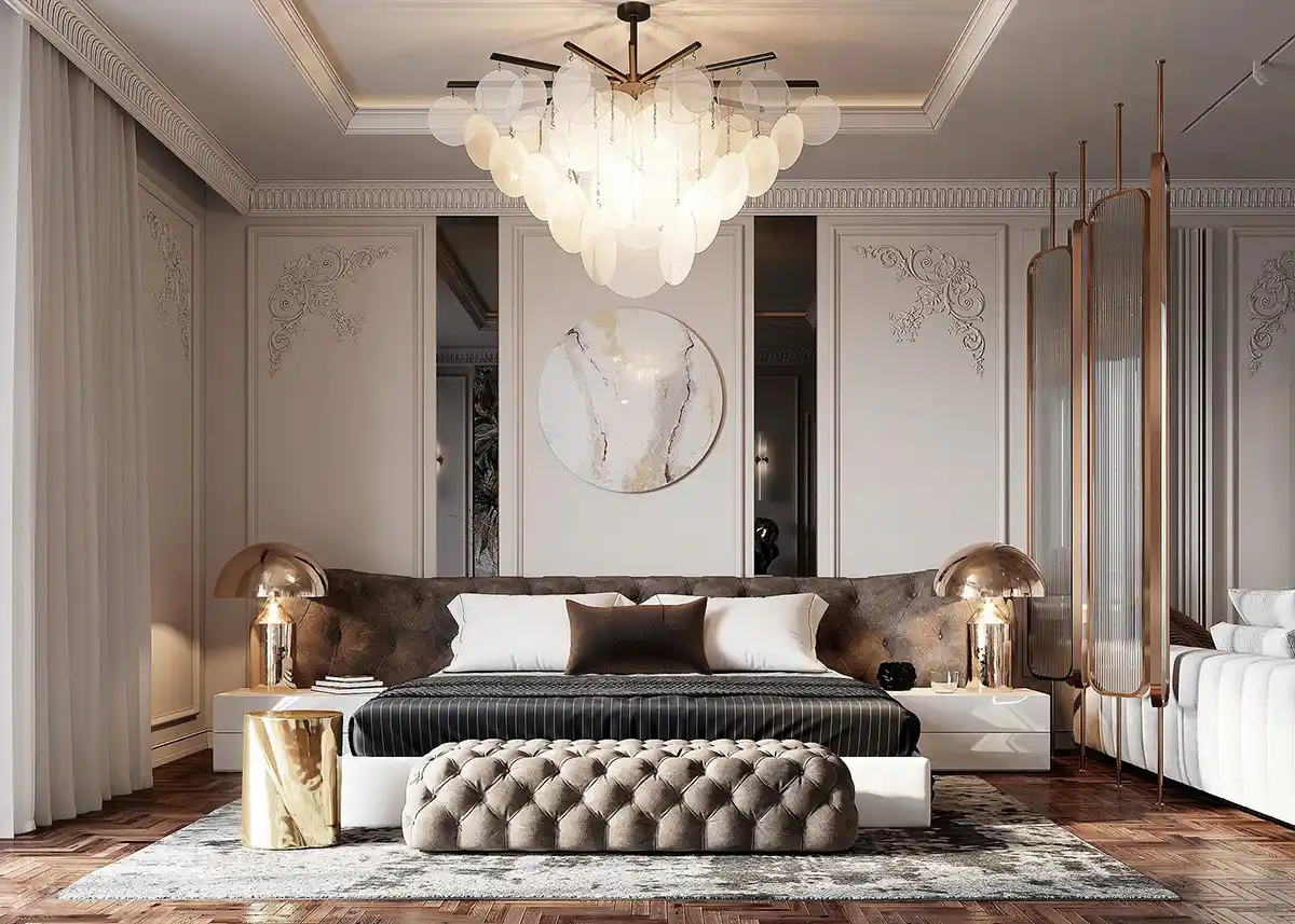 Thiết kế phòng ngủ 28m2 có nhà vệ sinh