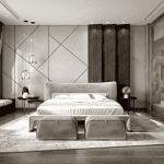 Thiết kế phòng ngủ 35m2 phong cách Hiện Đại