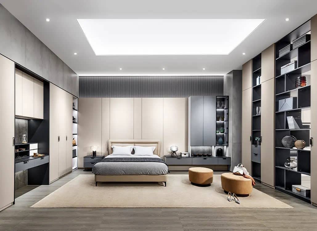 Thiết kế phòng ngủ 40m2 phong cách hiện đại