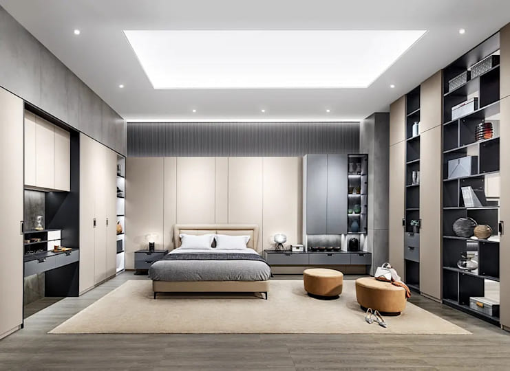 Thiết kế phòng ngủ 50m2 phong cách Bắc Âu