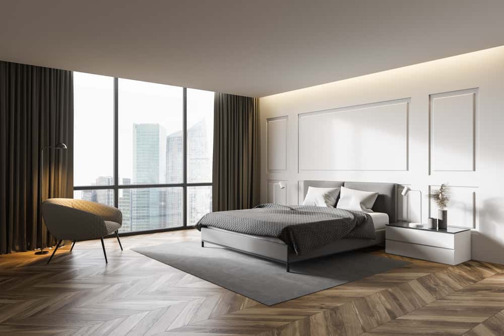 Thiết kế phòng ngủ 50m2 phong cách Hiện Đại