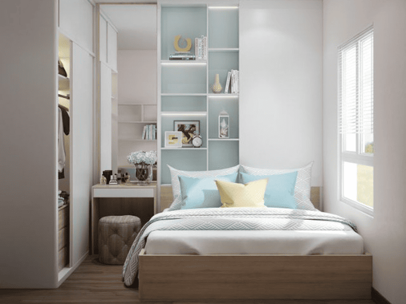 Thiết kế phòng ngủ 5m2 cho cặp vợ chồng