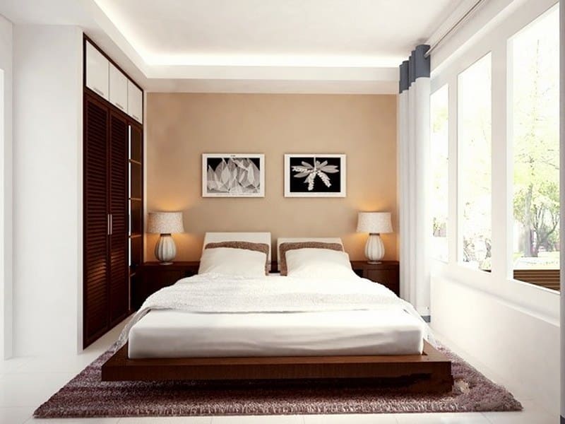 Thiết kế phòng ngủ 5m2 với không gian mở